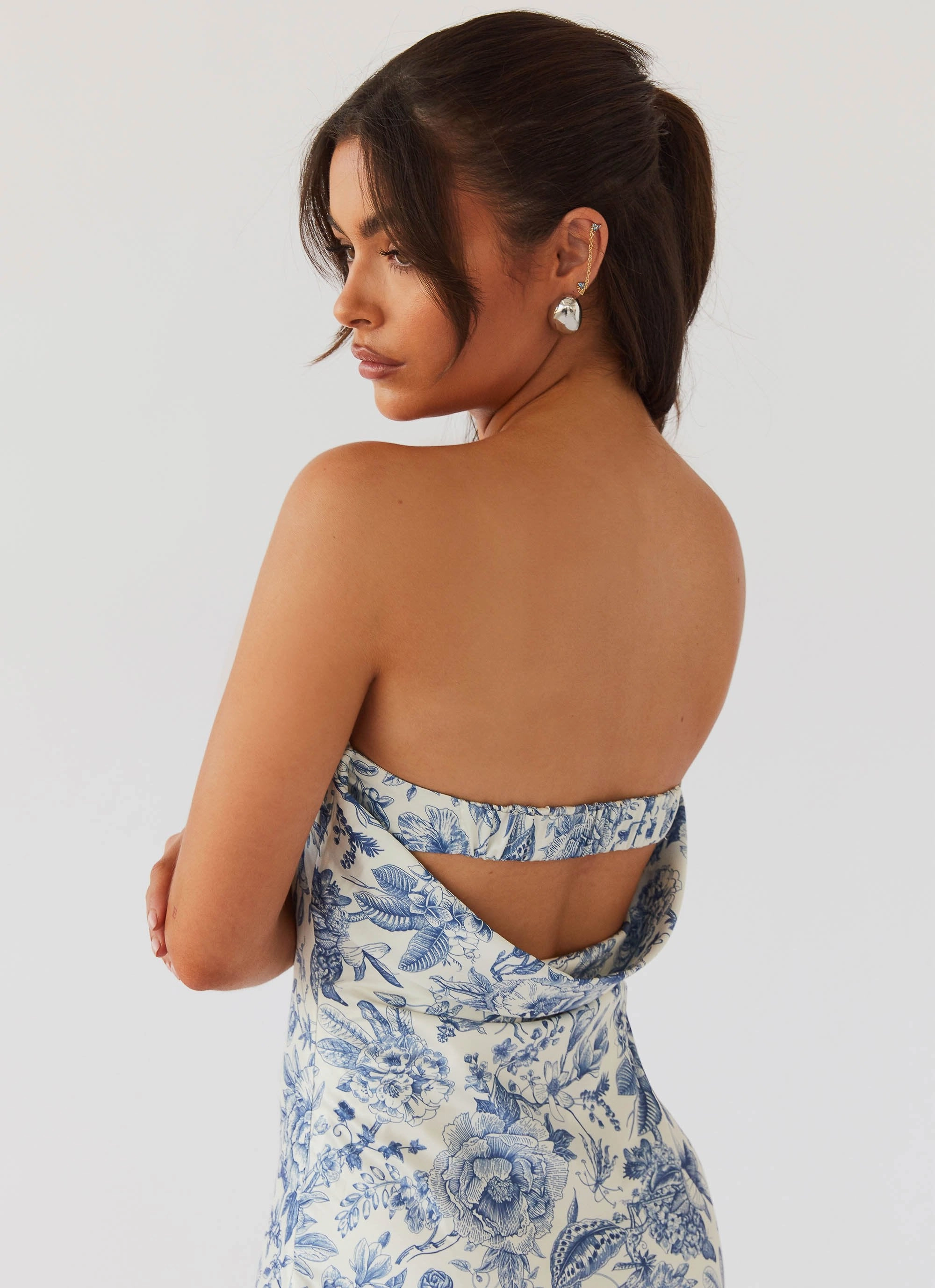 Summer Lover Maxi Dress - Blue Paisley Lightweight