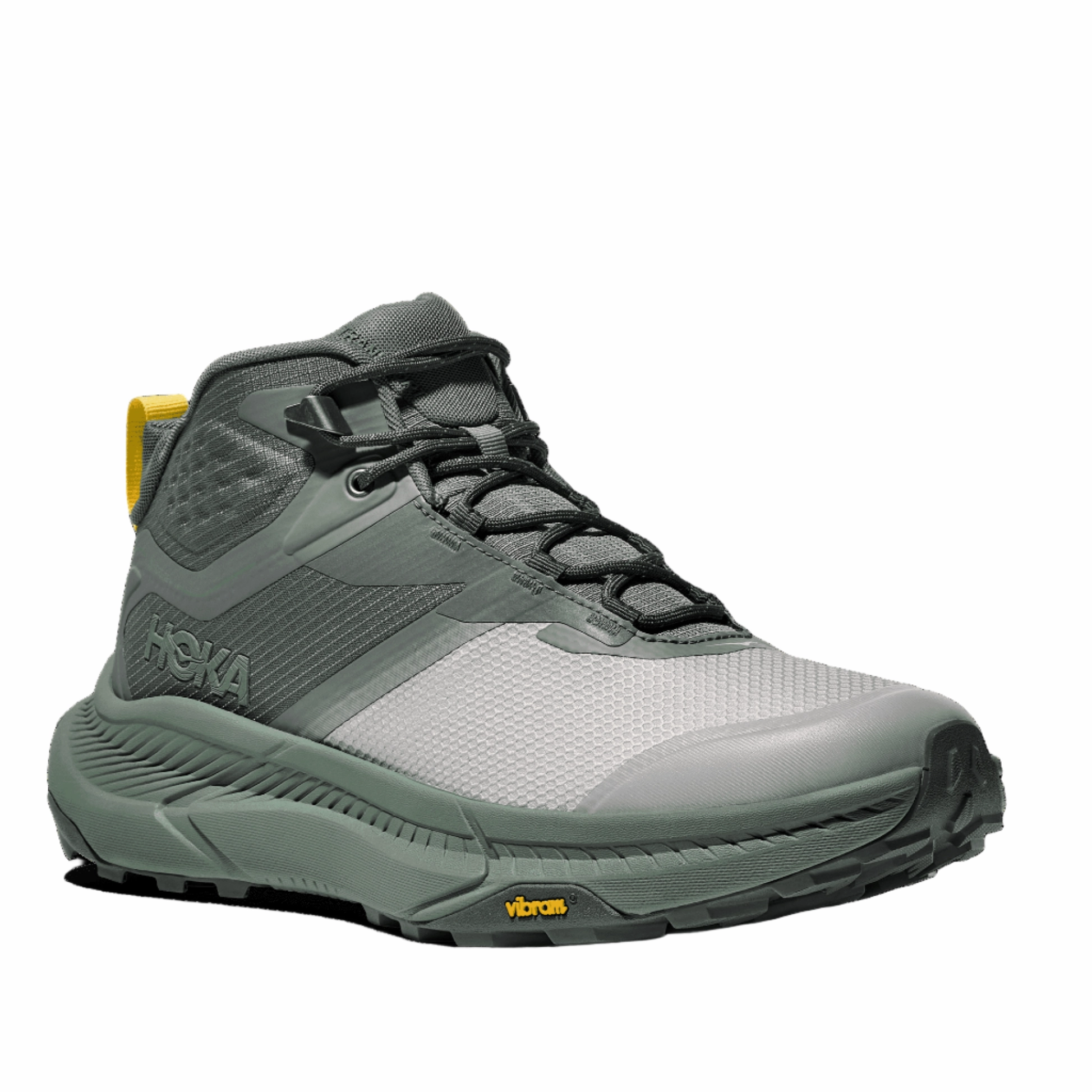 Hoka Men's Transport Hike GORE-TEX Boots - Gravel/Fern gift pick Reinforced Form Weekend Camping