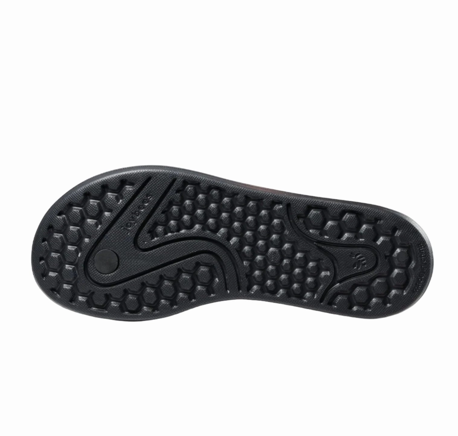 Sleek Casual Flats Joybees Women's Varsity Flip Sandal - Coal