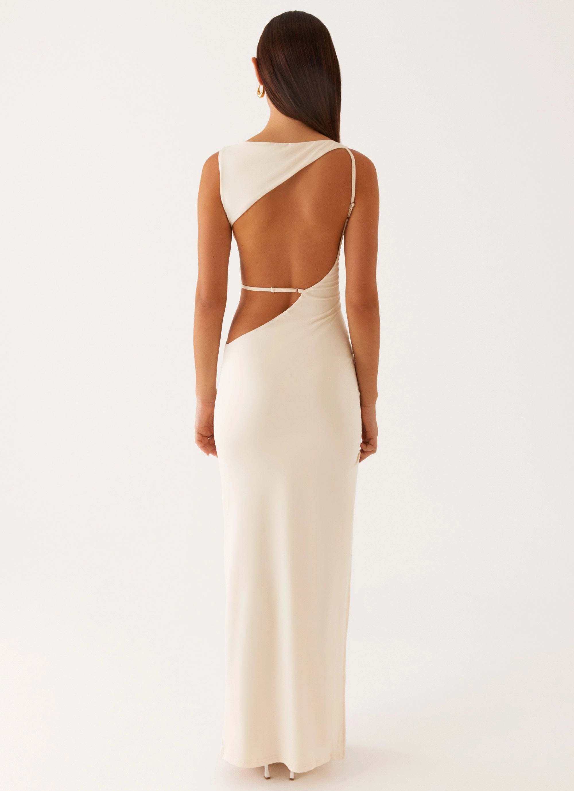 Bell-Sleeve Sutton Maxi Dress - Yellow