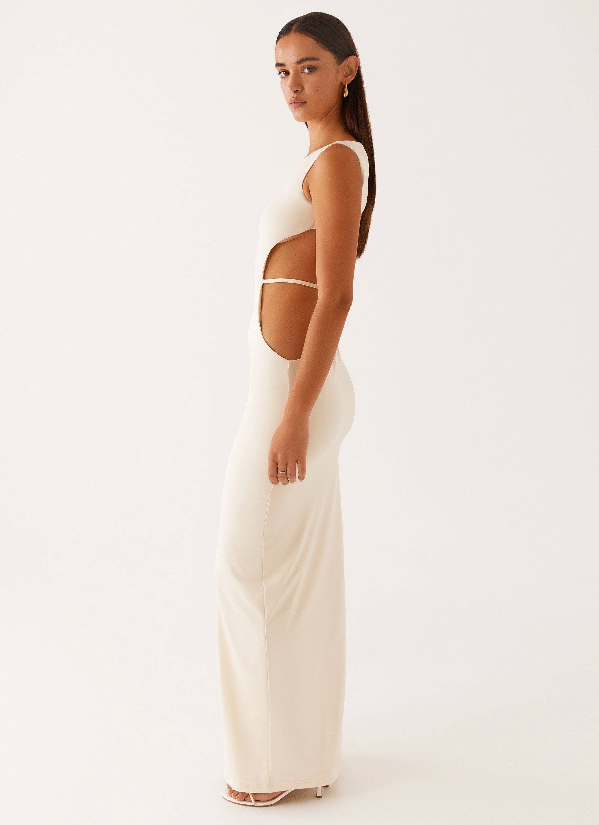 Sutton Maxi Dress - Yellow Dress for brunch Minimalist Design