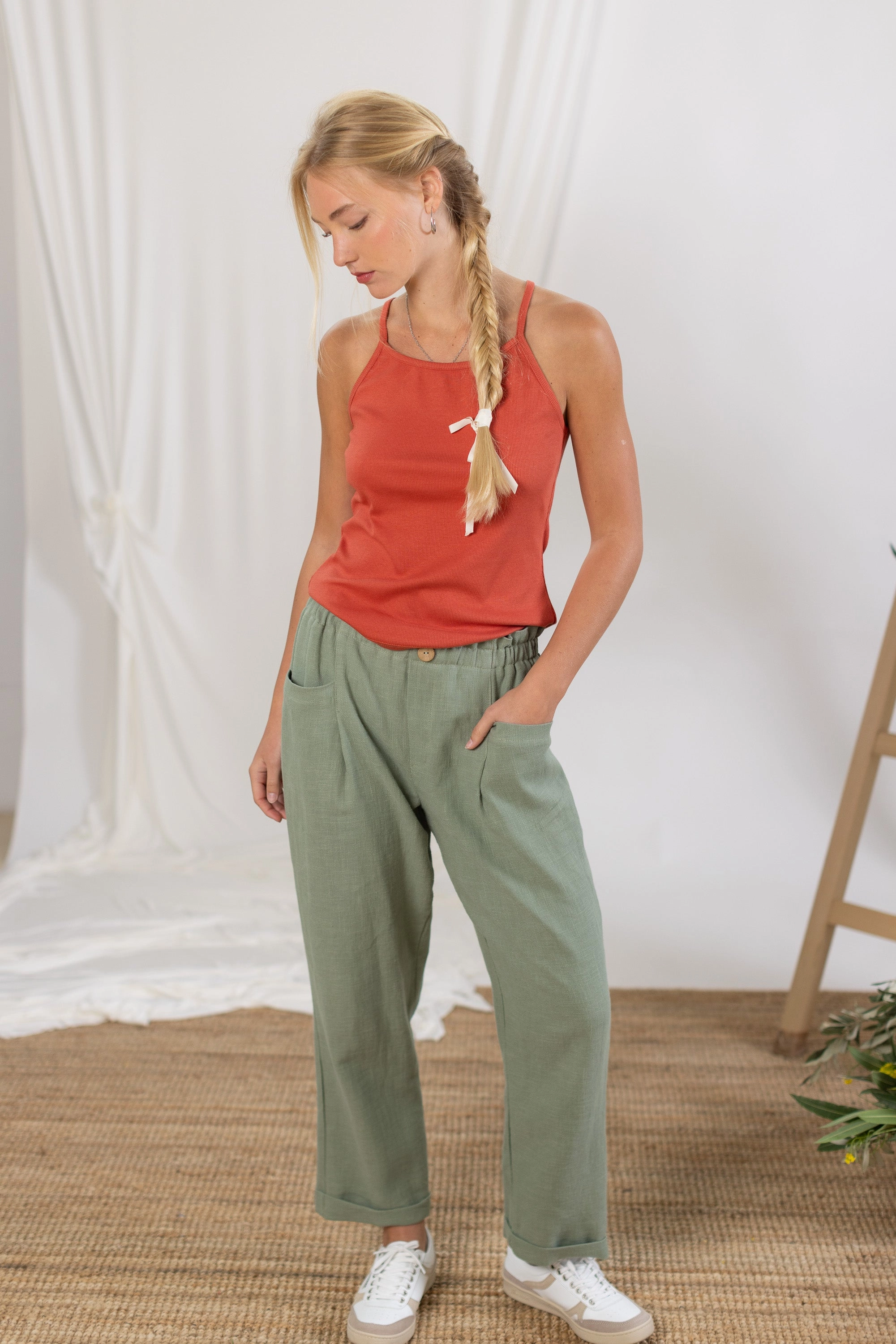 Top Chica Sunset Orange UniversalFit