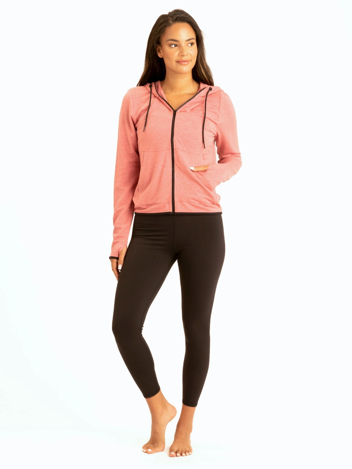 Sybil FeatherLoop Athleisure Jacket Articulated Ergonomic Fit