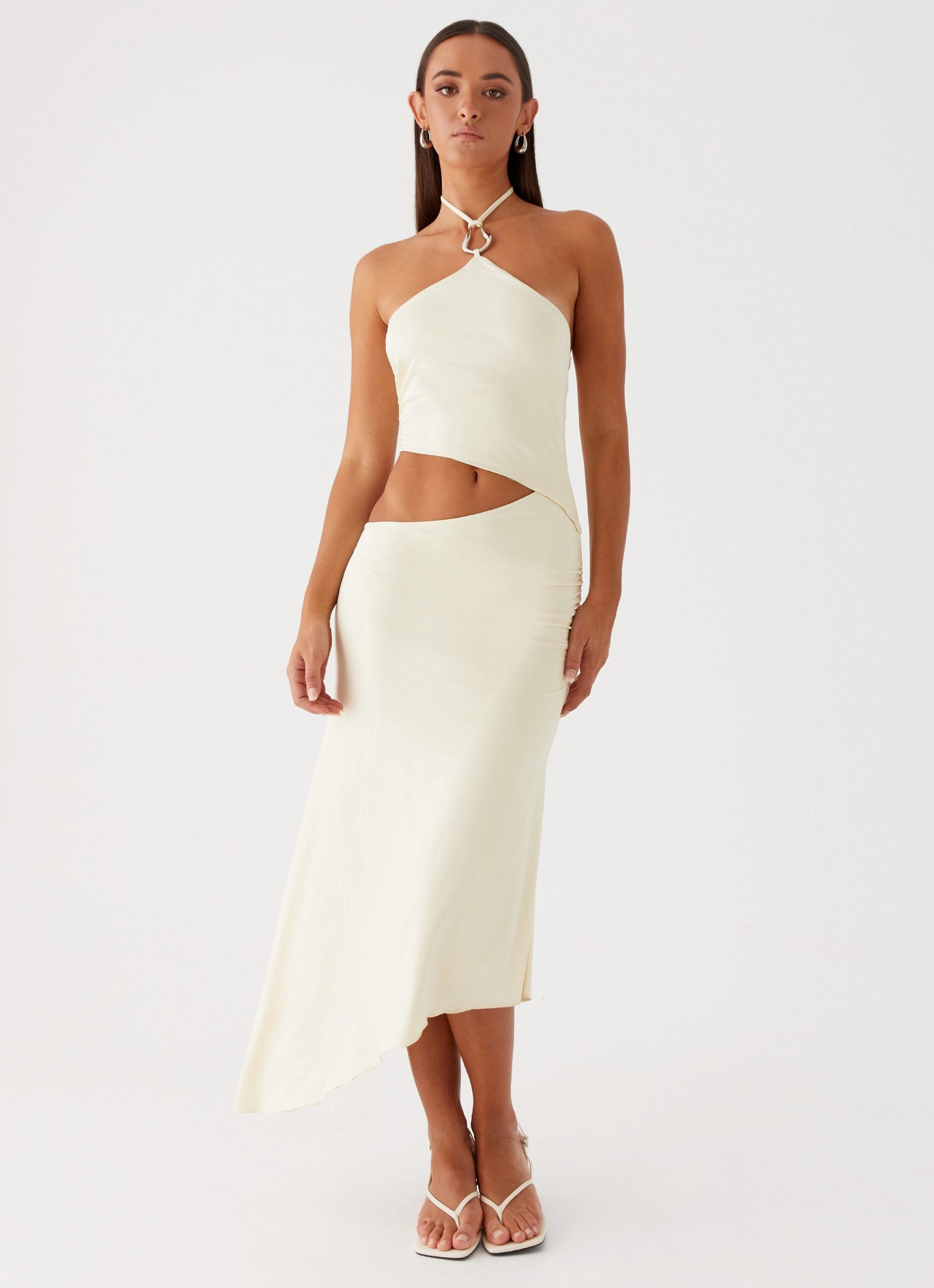 Tasha Maxi Dress - Lemon Classic Touch