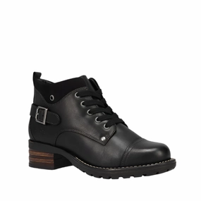 Neutral Tones Lined interior Taos Women's Mini Crave Boot - Black
