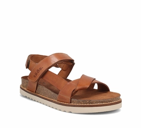 Open Design Taos Women's Sideways Sandal - Caramel