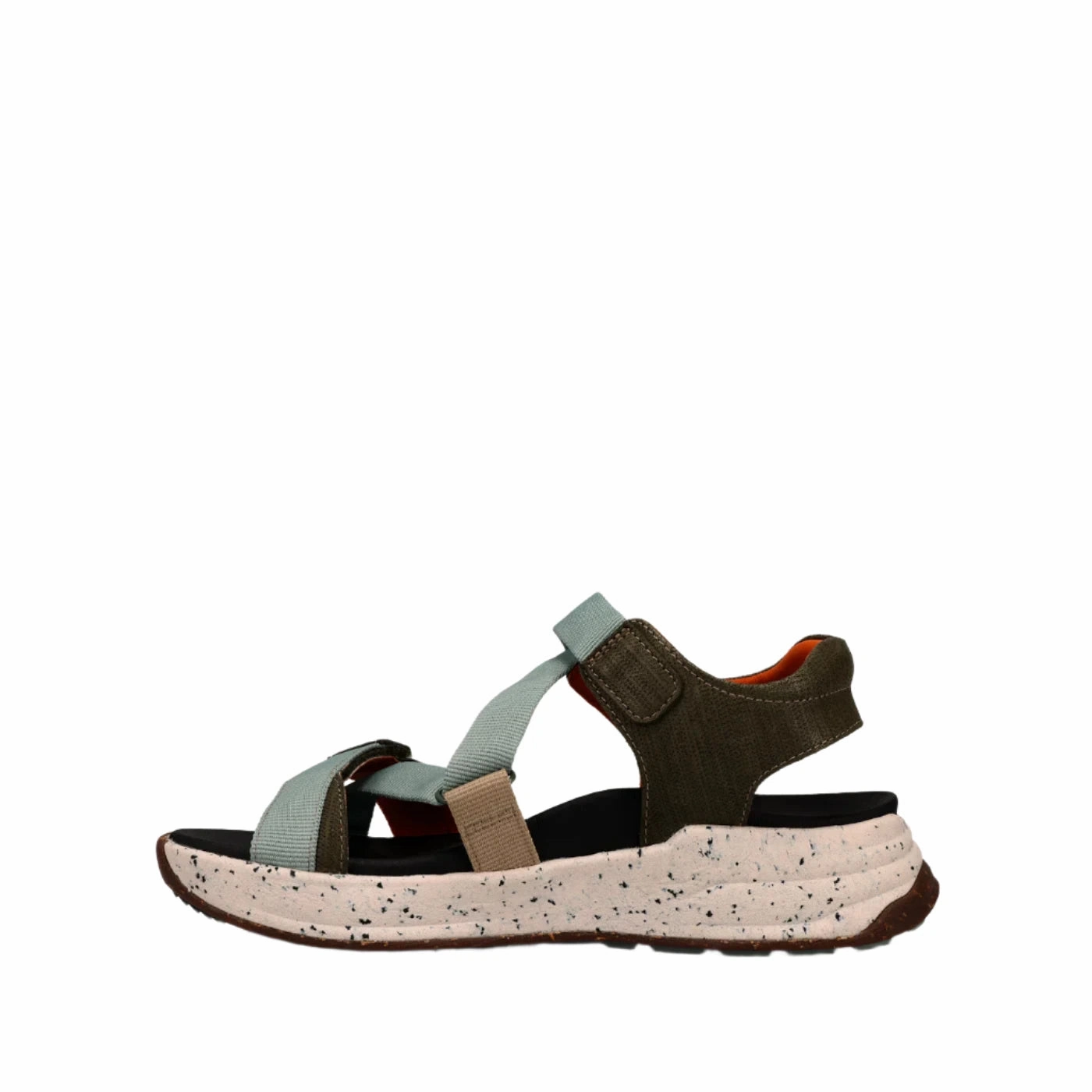 Taos Women's Super Z Walking Sandal - Sage/Olive Multi Dynamic flex Handmade