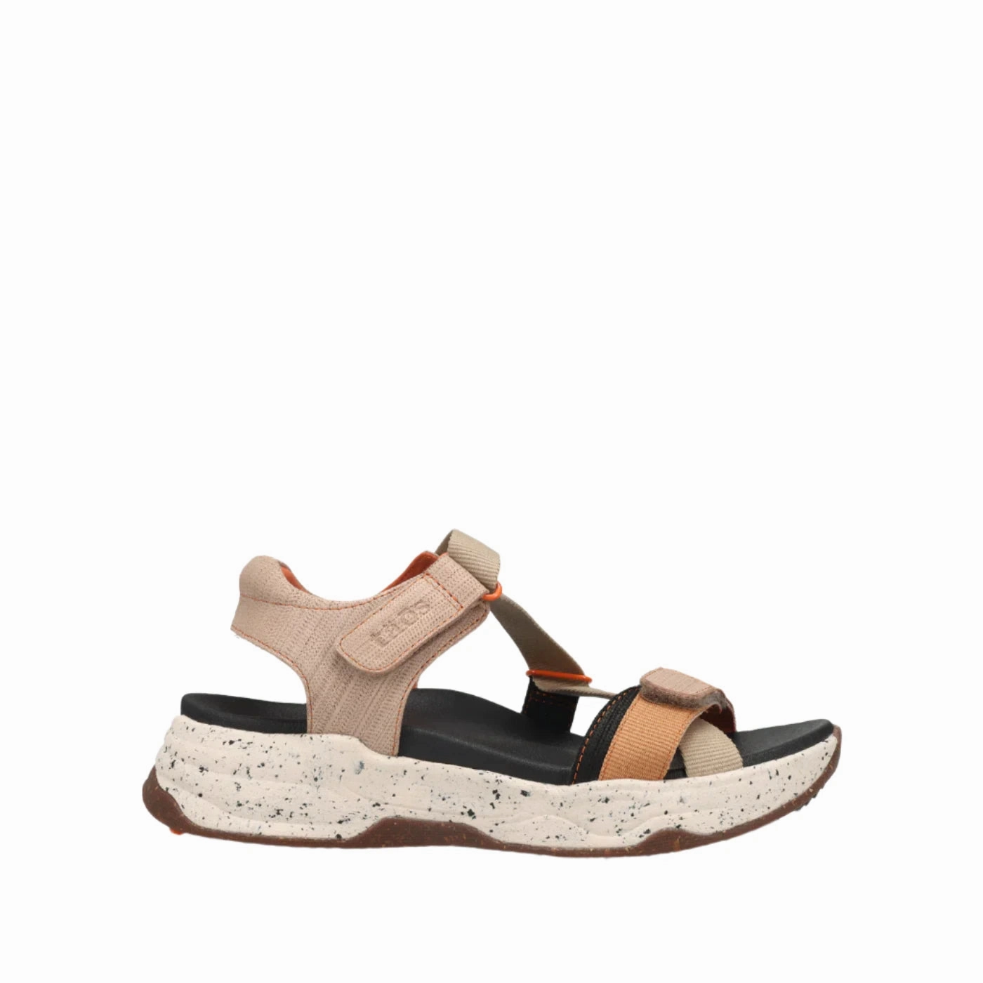 Taos Women's Super Z Walking Sandal - Tan Multi Airflow channels Casual Footwear for Every Day