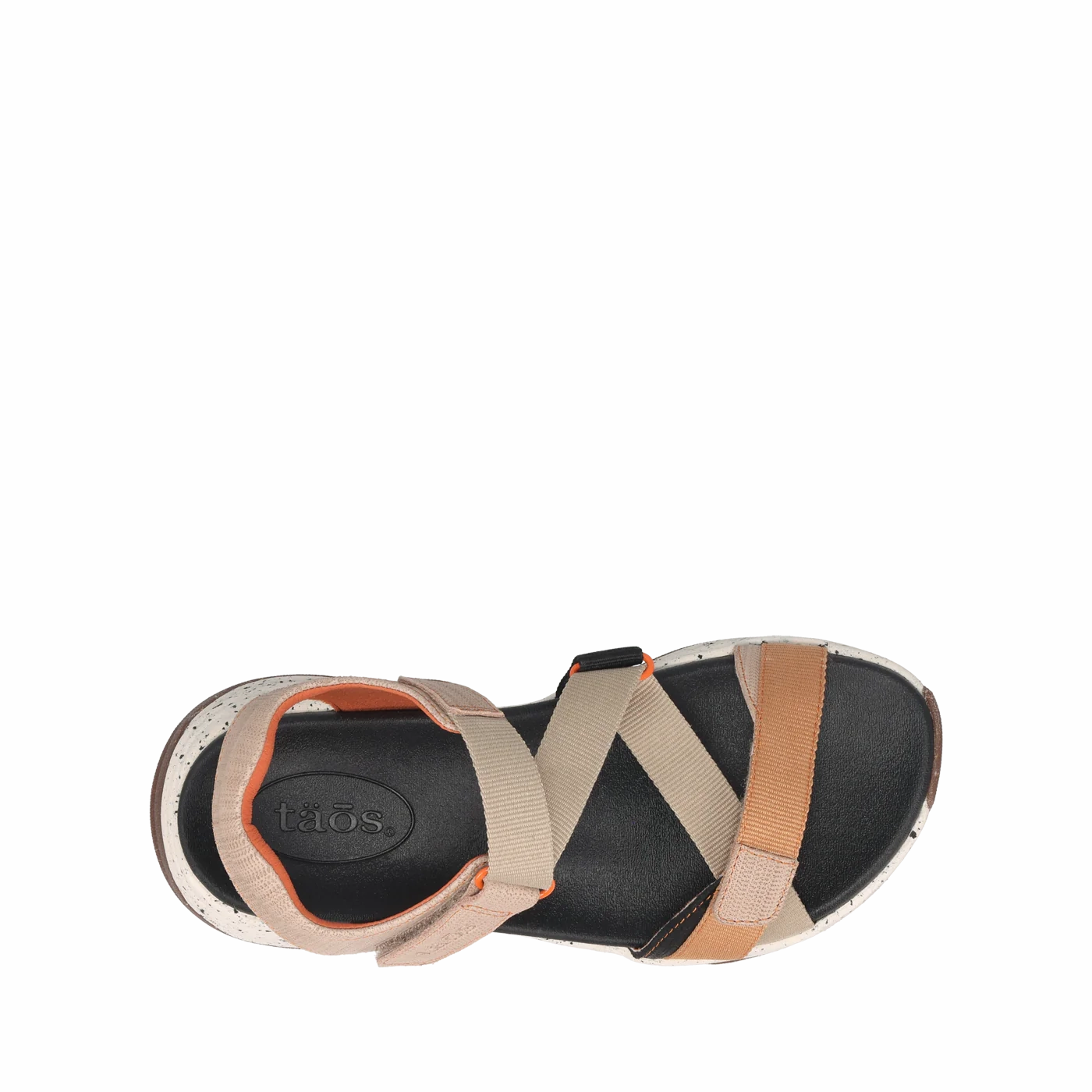 Eco-Friendly Footwear Outdoor Fit Taos Women's Super Z Walking Sandal - Tan Multi