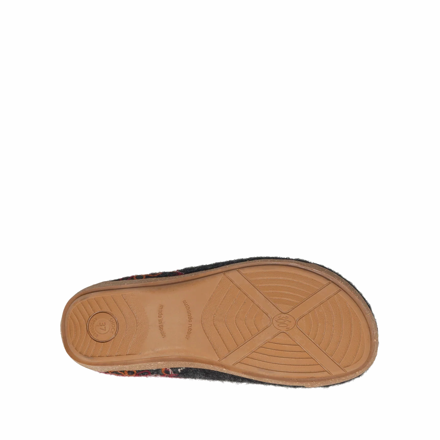 Bronze Warm Sneakers style Taos Women's Woolflower Slip-on - Charcoal