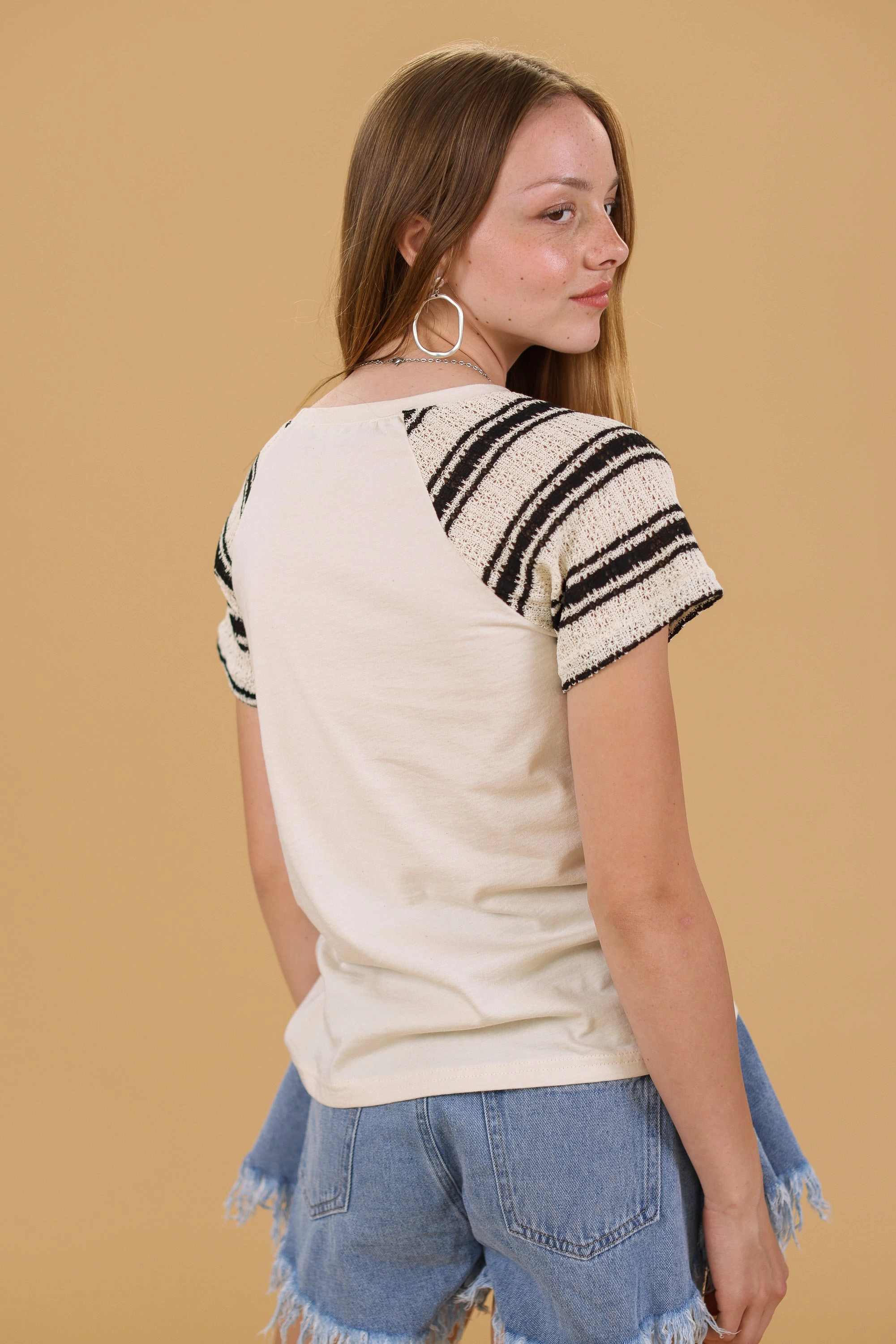 Top Alex Knit Stripes All-Purpose