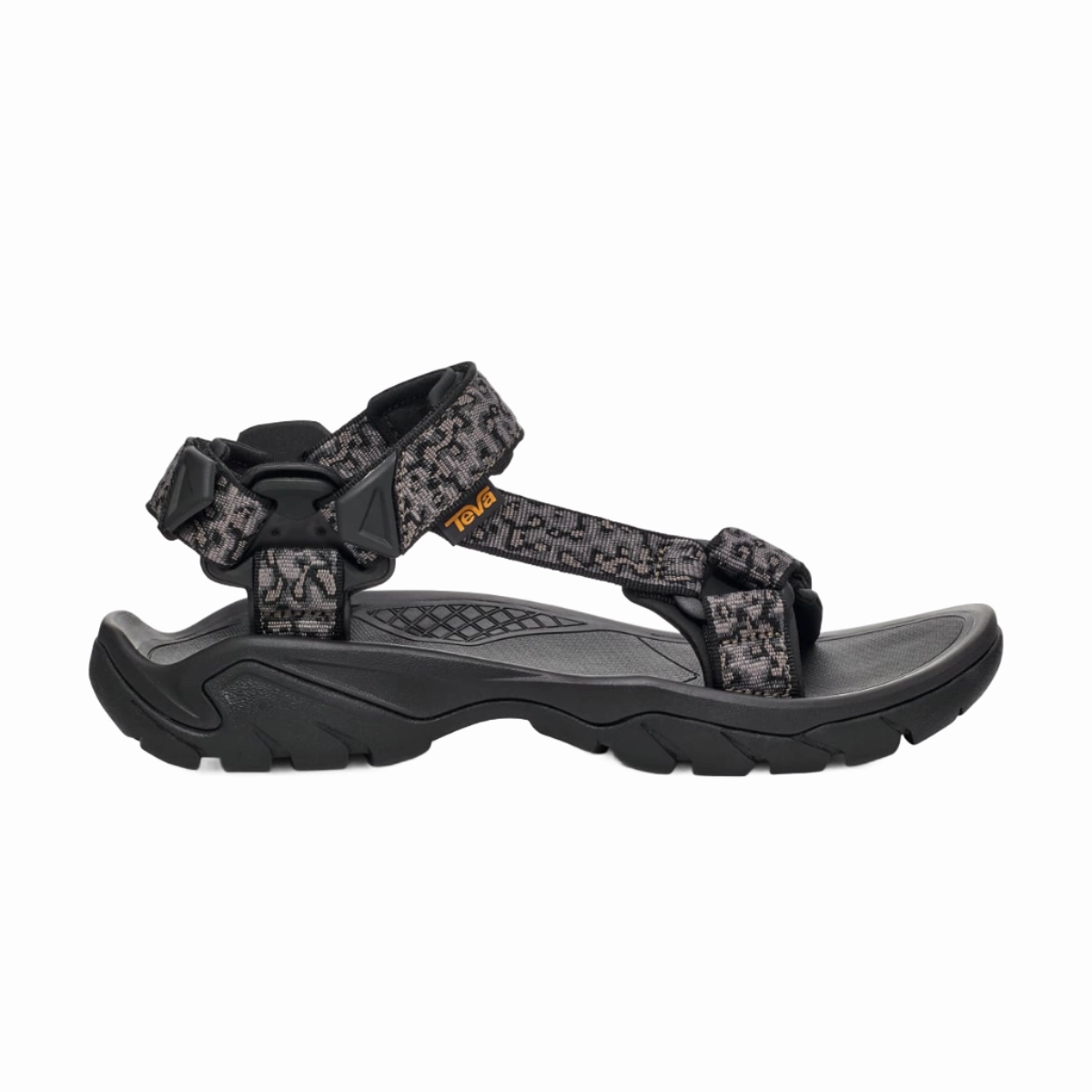 Teva Men's Terra FI5 Universal Sandal - Magma Black/Grey Street Style