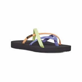 Rugged Traction Teva Women's Olowahu Flip Flop - Mixed B Wind Multi