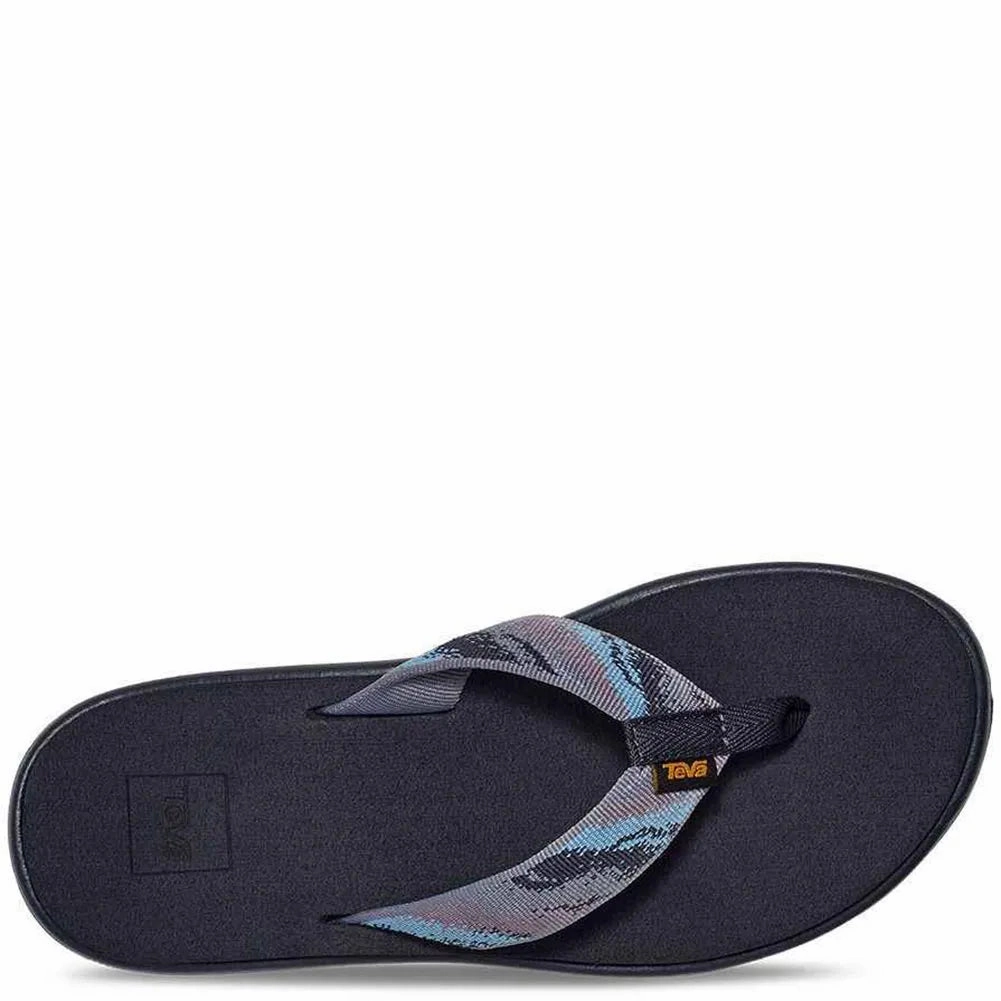 Teva Women's Voya Flip Sandal - Magic Total Eclipse Soft Mesh