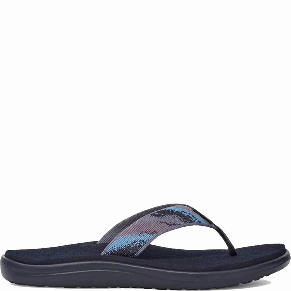 Teva Women's Voya Flip Sandal - Magic Total Eclipse Foam Cushioning