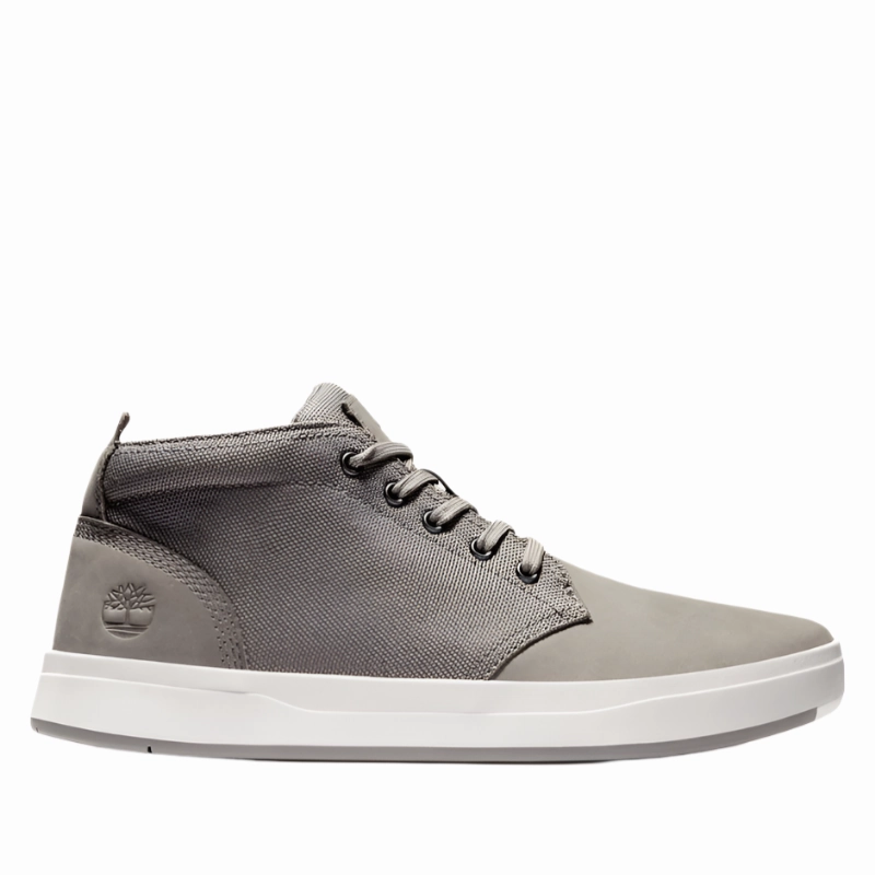 Street Day Timberland Men's Davis Square F/L Chukka - Medium Grey