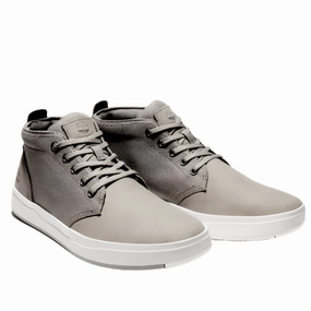 Heat Jog Timberland Men's Davis Square F/L Chukka - Medium Grey