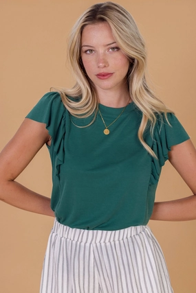 Top Raffle Emerald Green HeatPressedLogos