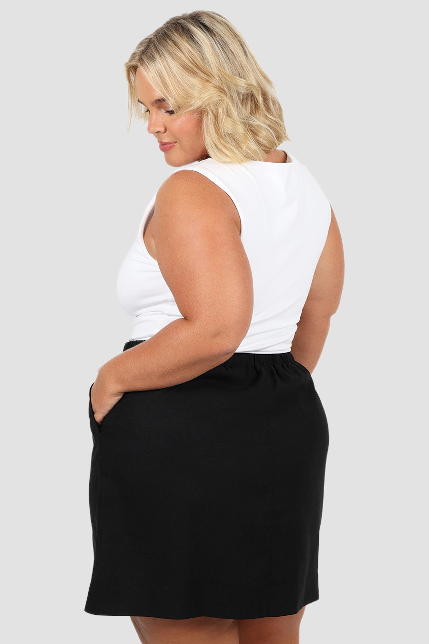 TORIA SKIRT BLACK Fast fashion