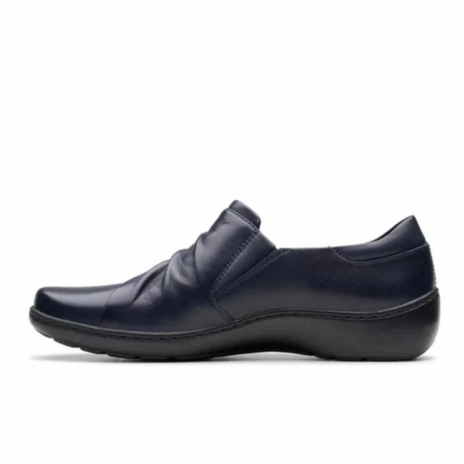 Clarks Women's Cora Aubrie Mary Jane - Navy Sun Path Function Meets