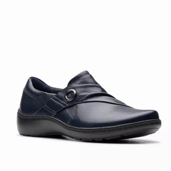 Heavy Pace Clarks Women's Cora Aubrie Mary Jane - Navy
