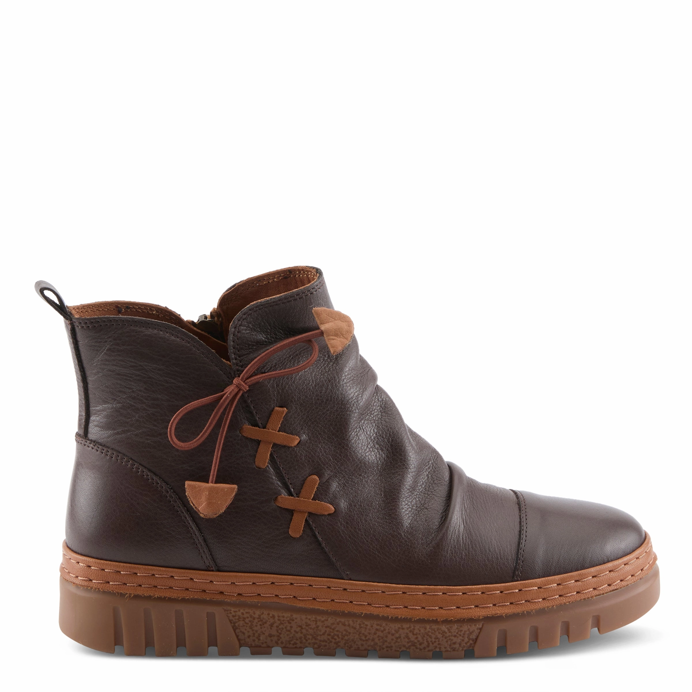 Grippy Outsole Trail Exploration Ski Enthusiast Spring Step Women's Vandis Boots - Dark Brown