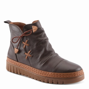 Spring Step Women's Vandis Boots - Dark Brown Dual Lined Reliable Fit