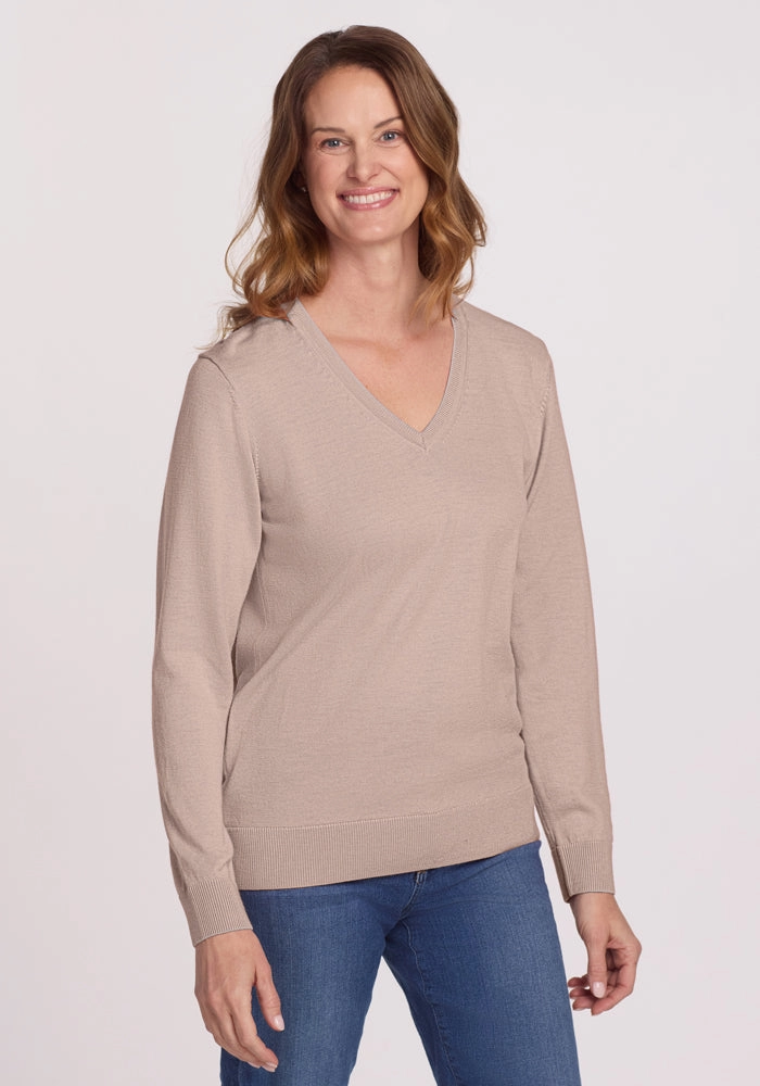 birthday wear Cozy Protection Francesca Sweater ? Final Sale Deals! - Sandstone Haze