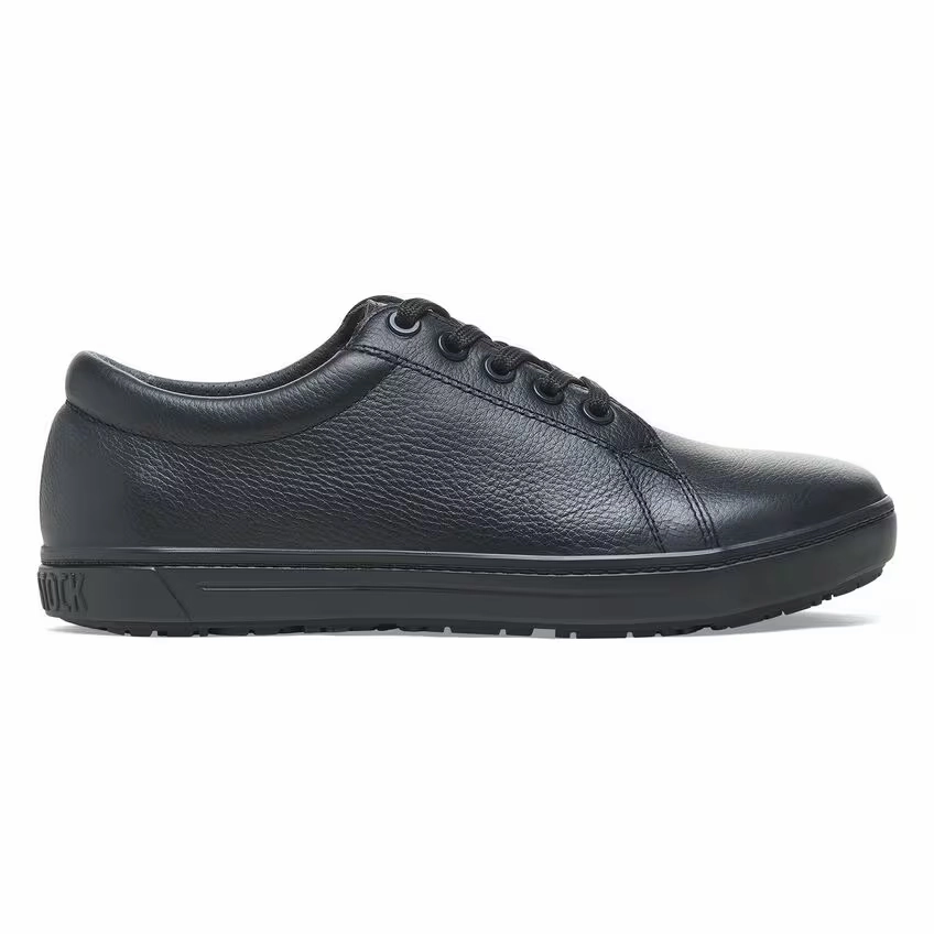 Birkenstock Unisex QO500 Slip Resistant Lace-up Sneaker - Black Beach Trek