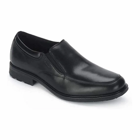 Plan Step Everyday Edge Rockport Men's Essential Details Slip-On - Black