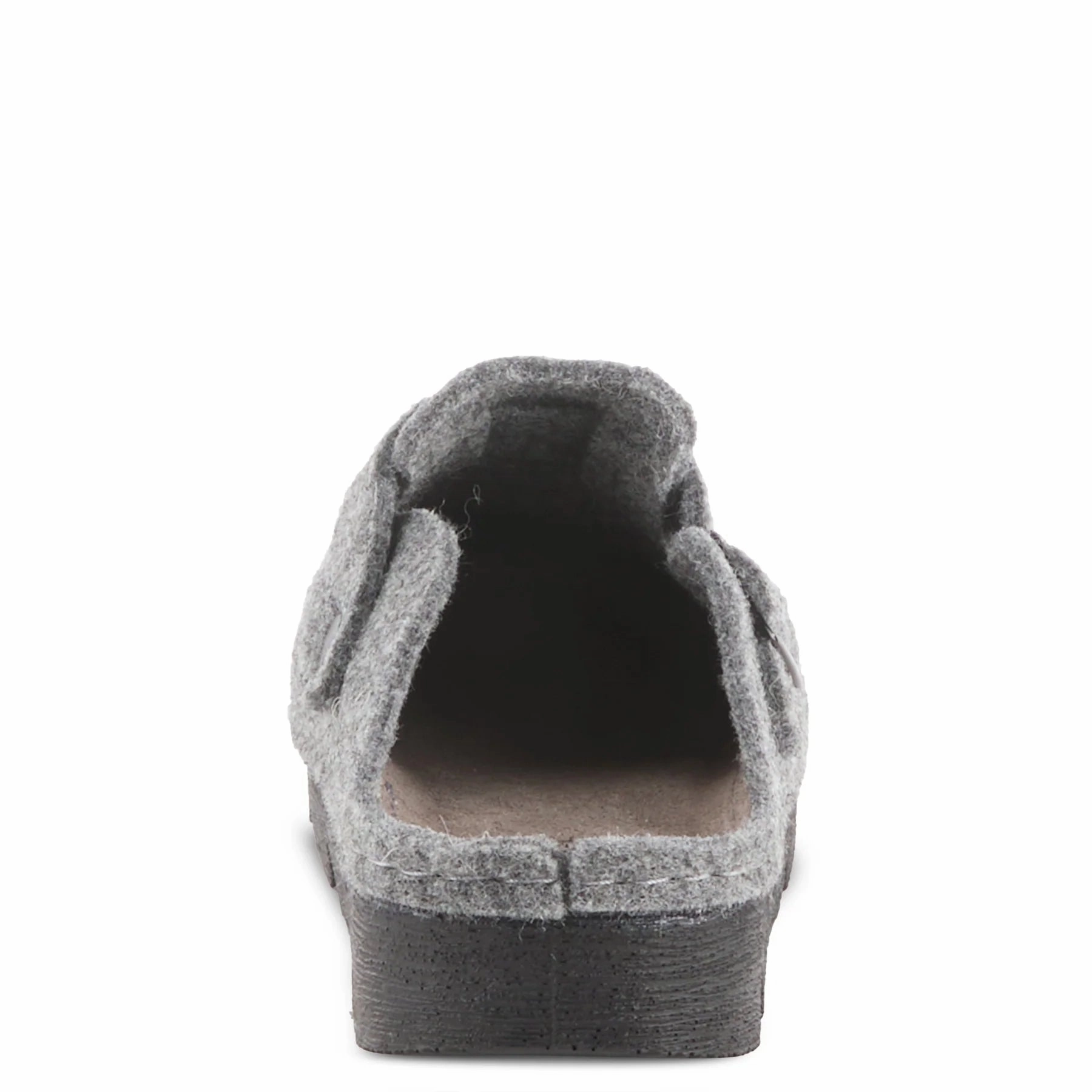 Tunnel Trek suede upper Flexus by Spring Step Women's Felt Clogger - Grey