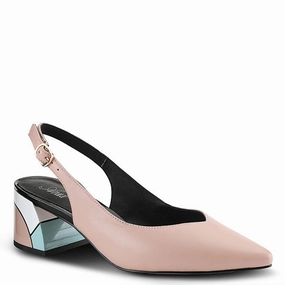 Comfortable Arch Cushion Spring Step Azura Women's Pretty Dress Shoes - Blush