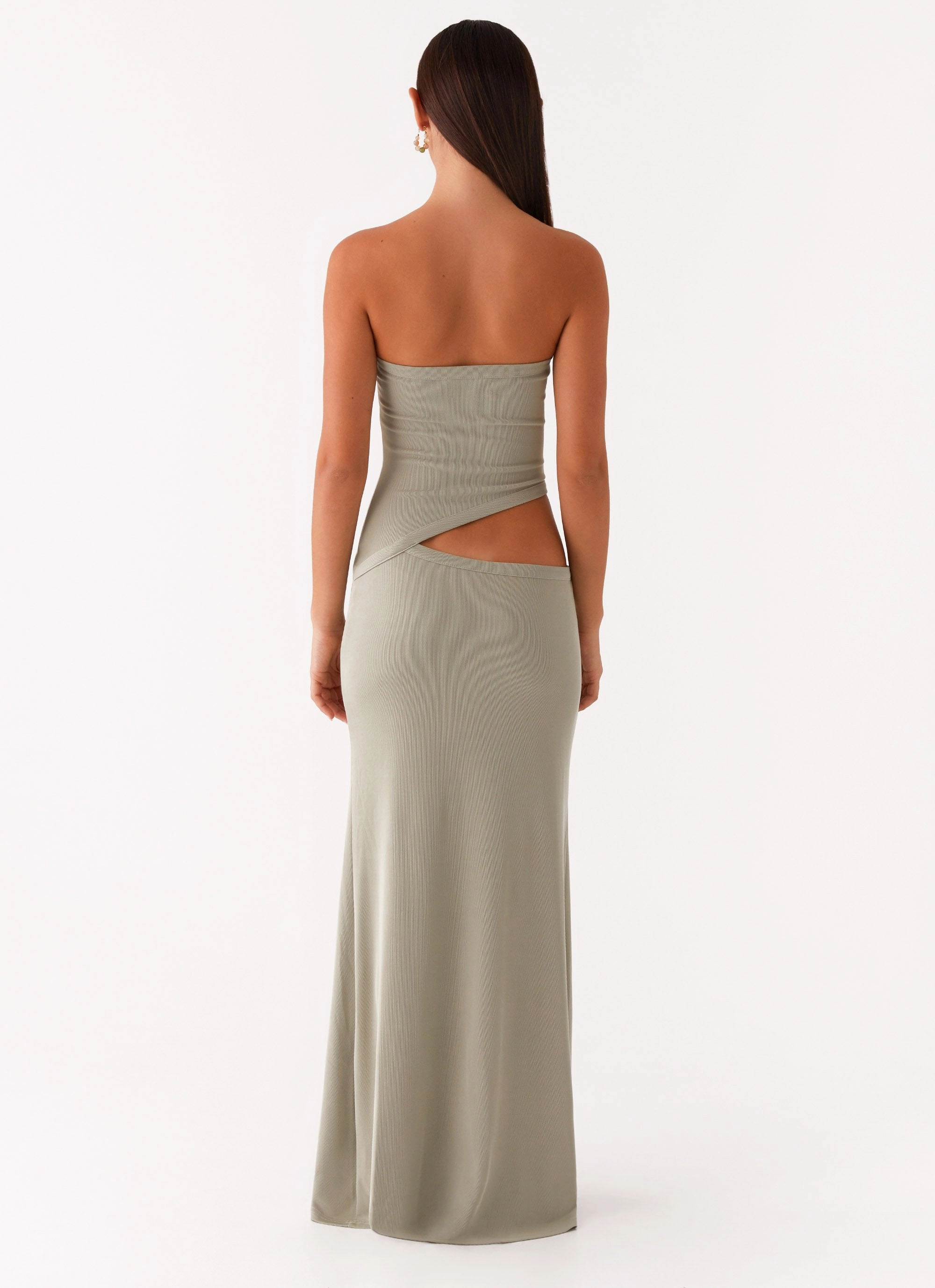 Wild Roses Maxi Dress - Sage Lightweight Lounge Outfit