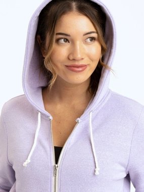 Light Outdoor Layer Triblend Zip Hoodie