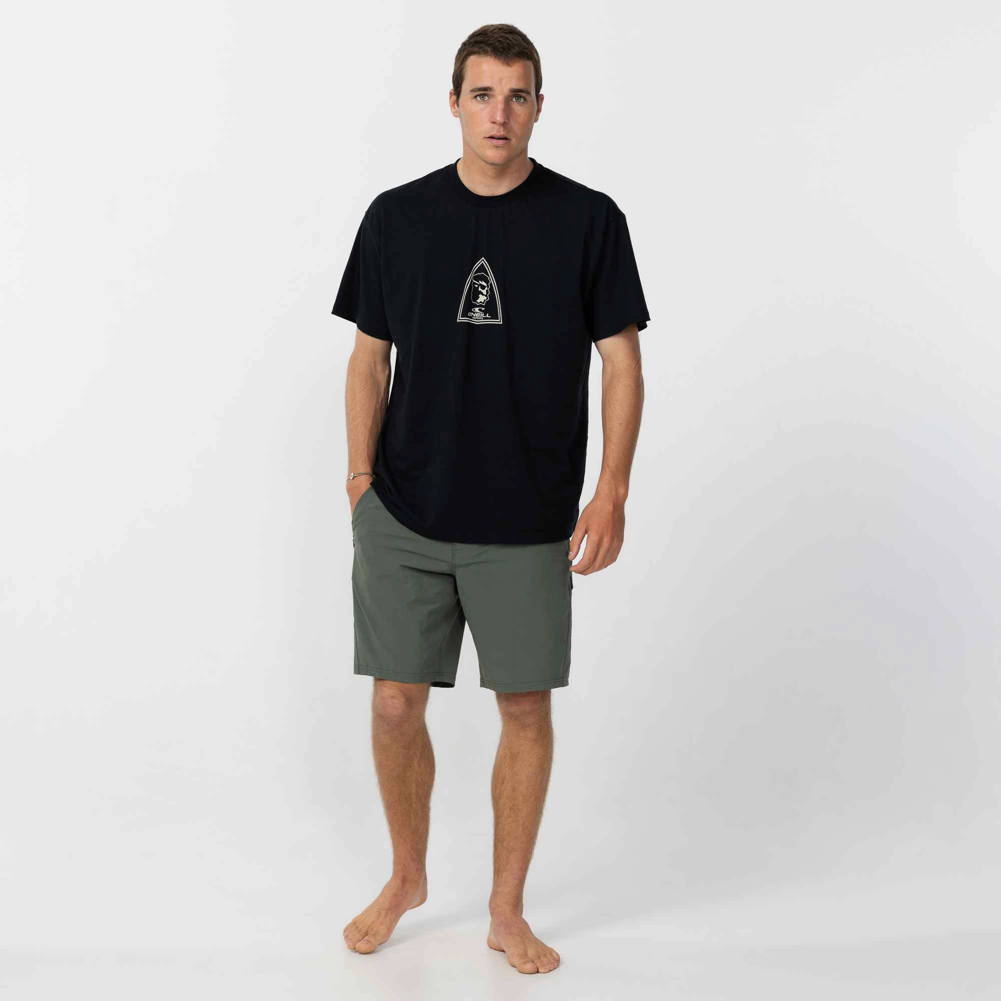 Chill Ready TRVLR Enduro 19" Hybrid Short - Dark Olive