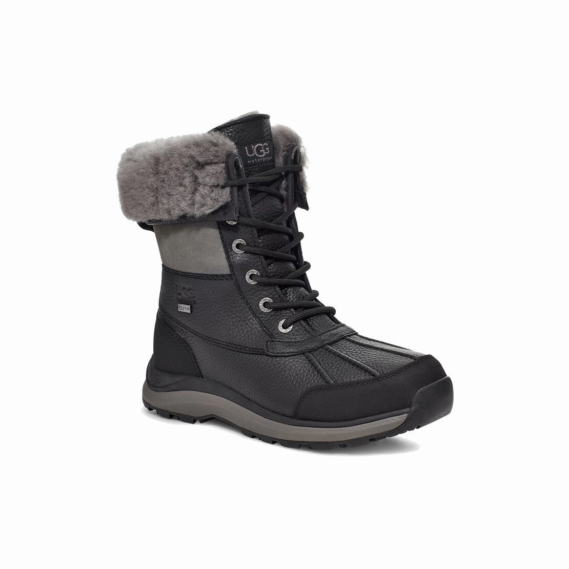 Durable Shell Trail Exploration UGG? Women's Adirondack III Waterproof Boot - Black