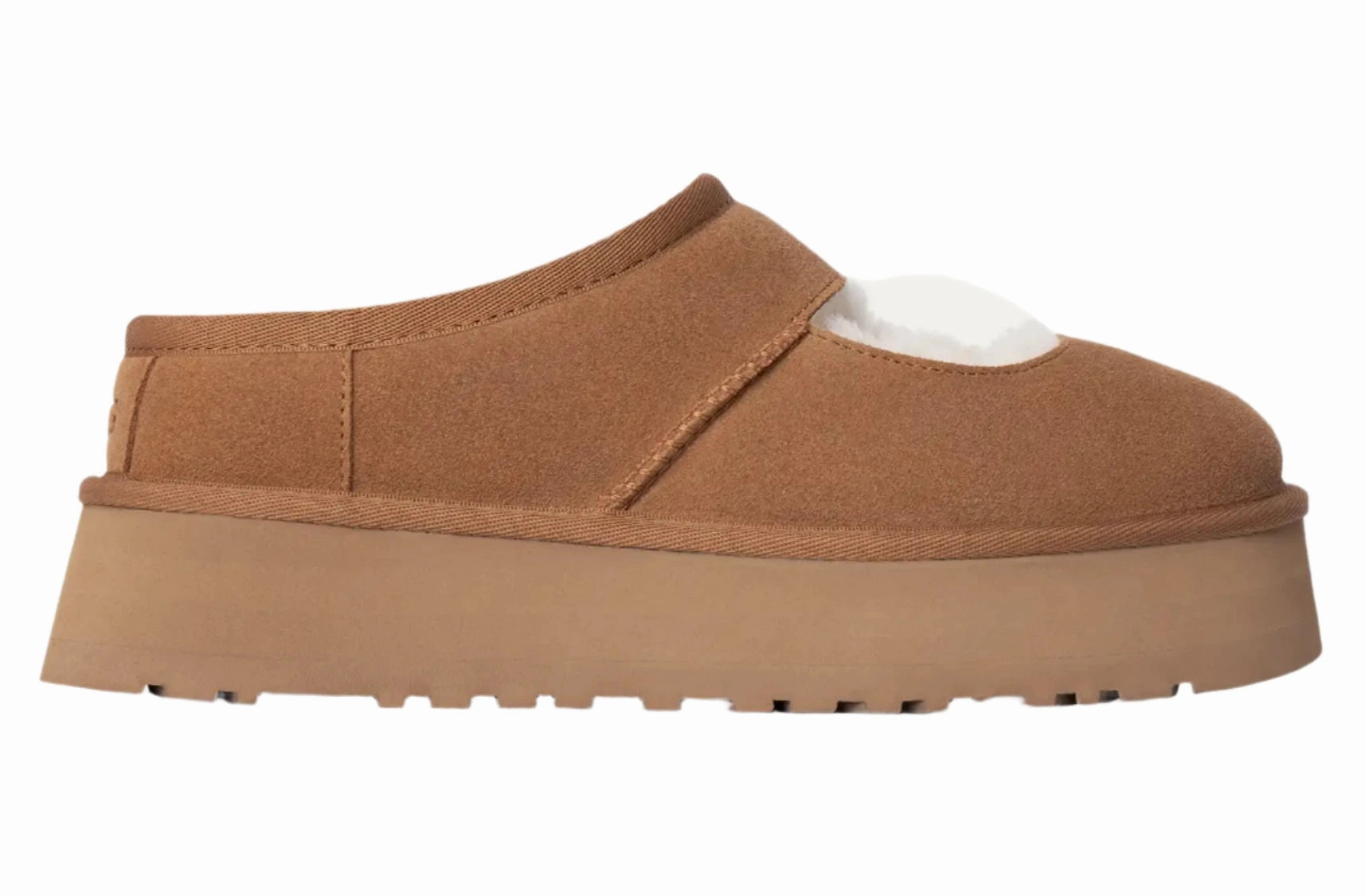 UGG? Women's Bea Mary Jane - Chestnut Step Lightly Fast Motion