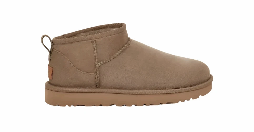UGG? Women's Classic Ultra Mini Boot - Antilope Shock Absorbing Rainy Day Commuter Anti Slip Sole