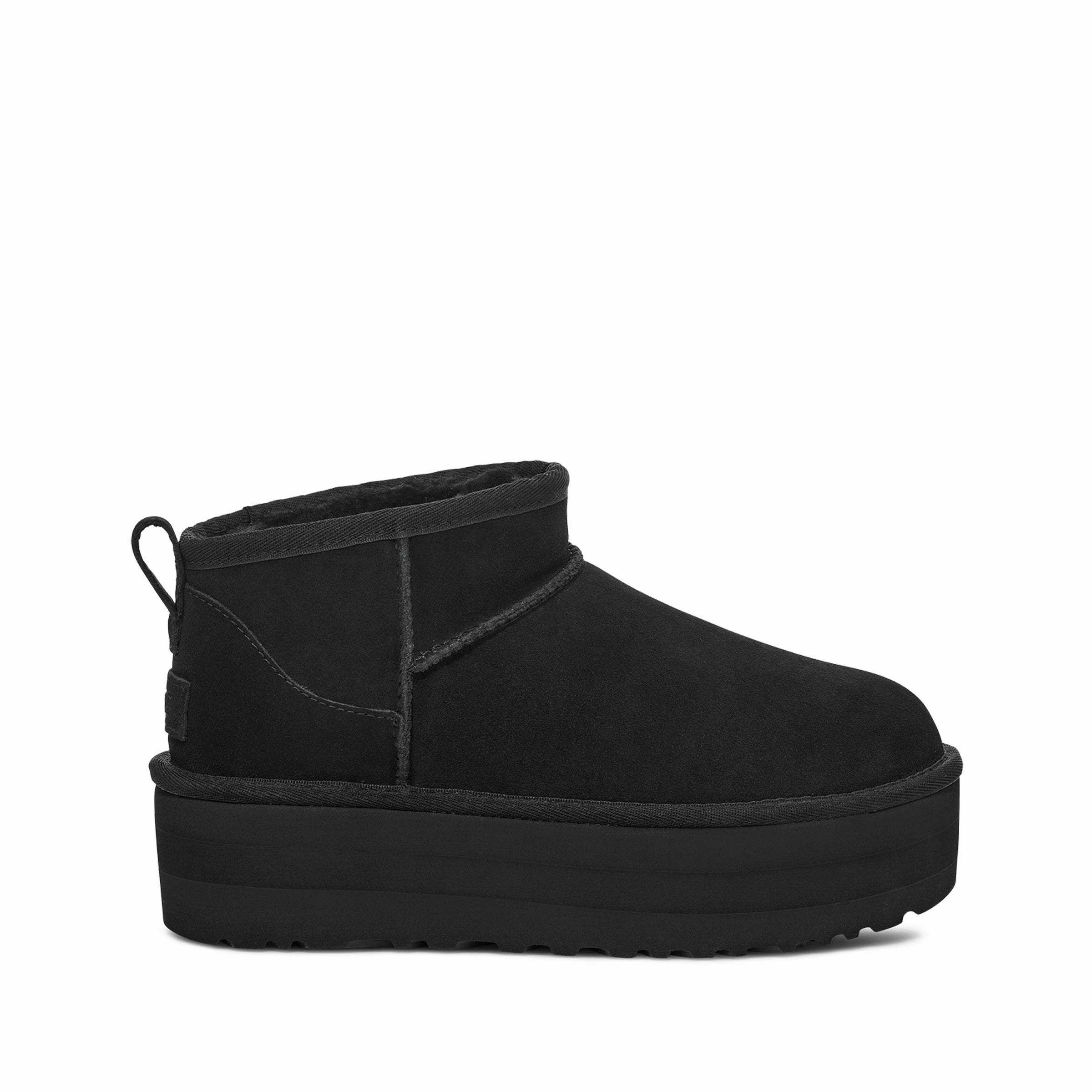 UGG? Women's Classic Ultra Mini Platform Boot - Black Lightweight Walk Durable Fit