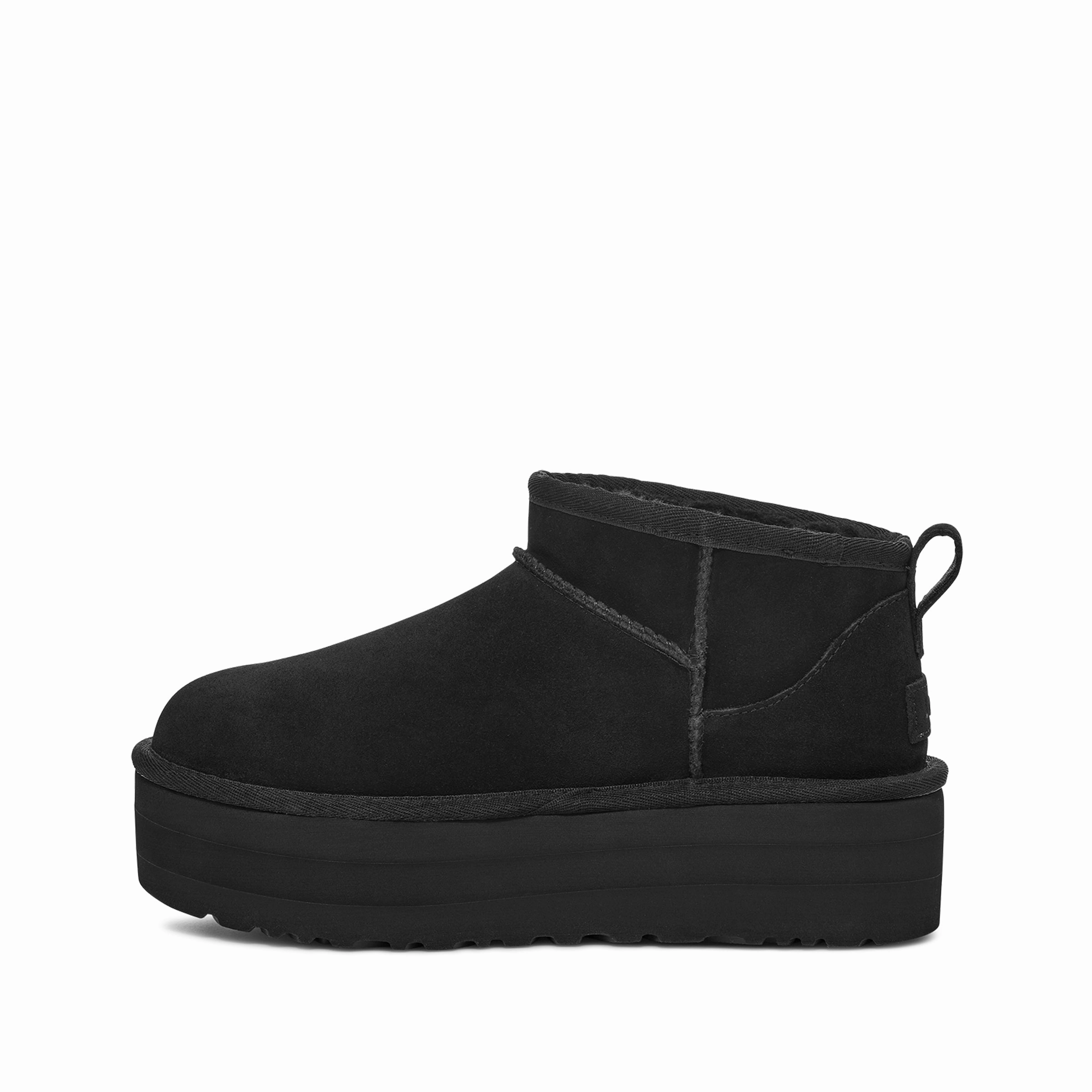 spring fresh Weekend Outfit UGG? Women's Classic Ultra Mini Platform Boot - Black