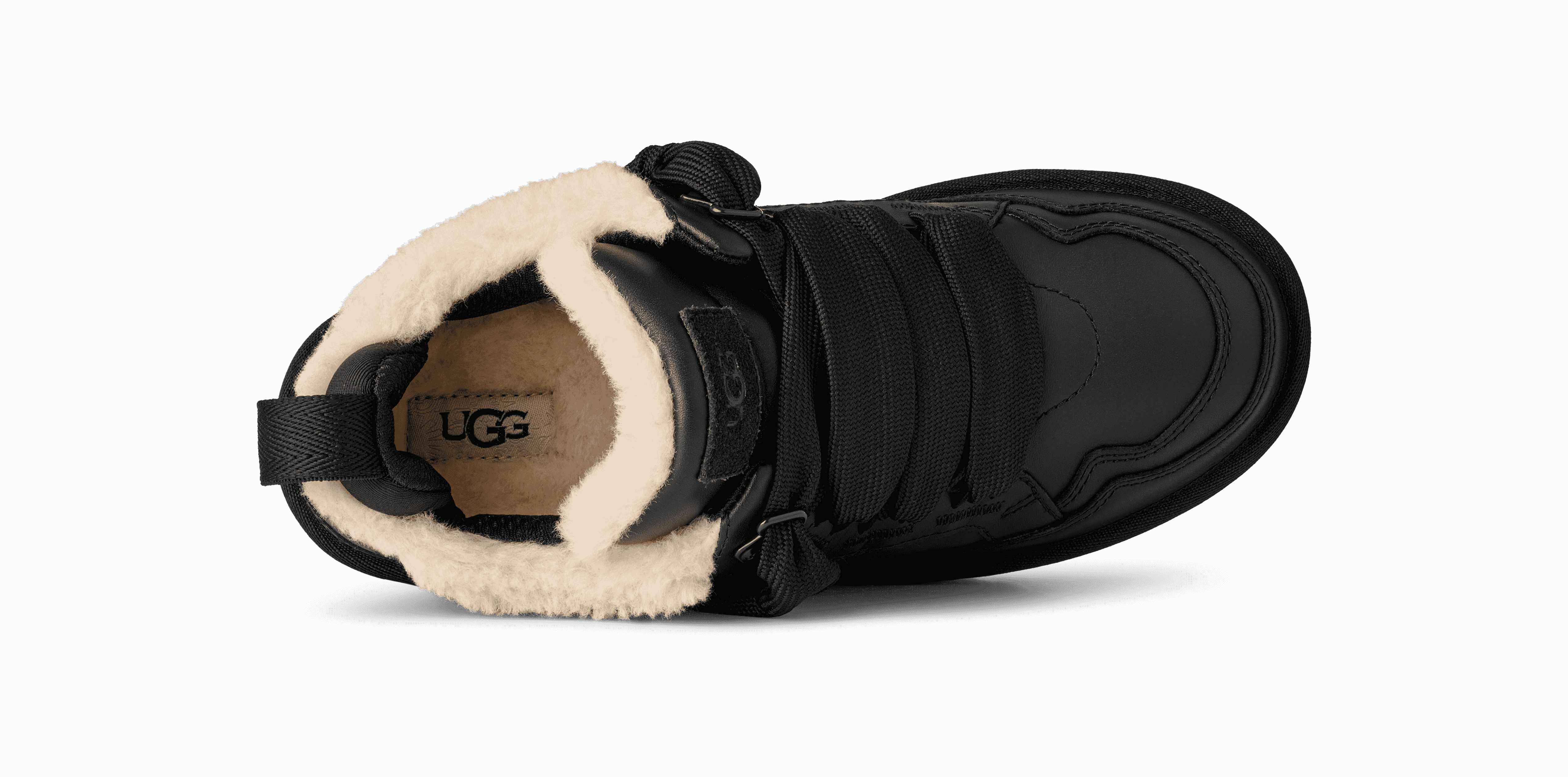 Pull Hike UGG Women's Lowmel Leather - Black