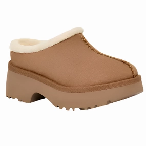 Fashion Accent Sand Step UGG? Women's New Heights Cozy Clog - Chestnut