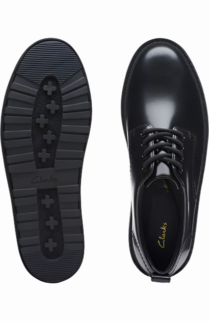 Date Stroll Fashionable Fit Clarks Women's Orianna Derby Shoes - Black