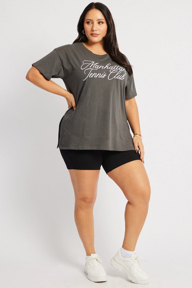 Black Bike Shorts Seamless Convertible legs