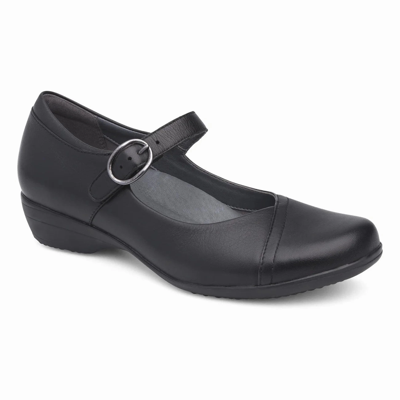 Subtle Look Calm Tone Dansko Women's Fawna Maryjane (Wide) - Black