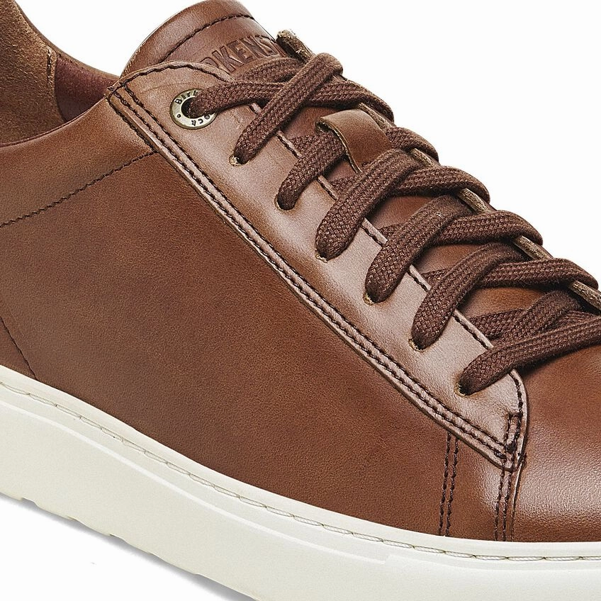 Birkenstock Women's Bend Leather Sneaker - Cognac Simple Vibe Break Pace
