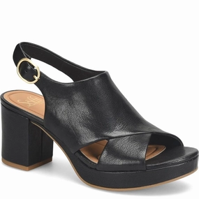 Non Marking Tread Casual Sofft Women's Liv Modern Dress Sandal - Black