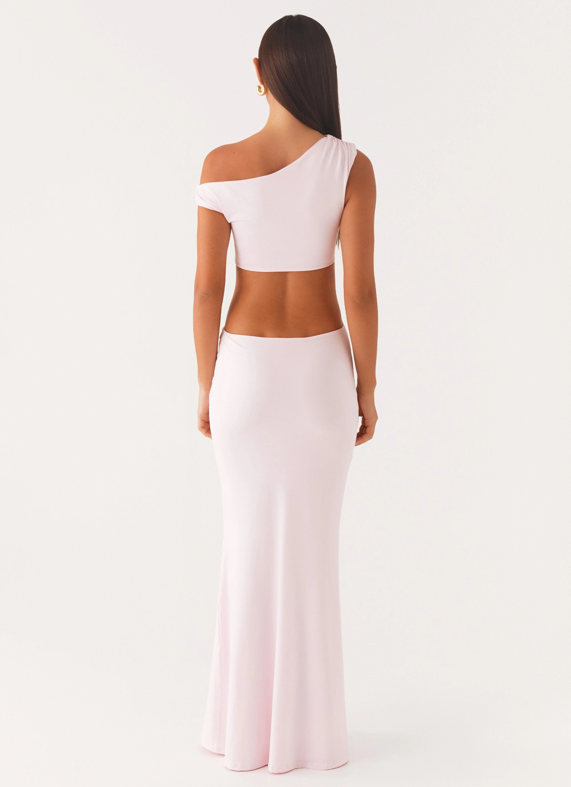 Polished Edge Veronica Maxi Dress - Pink