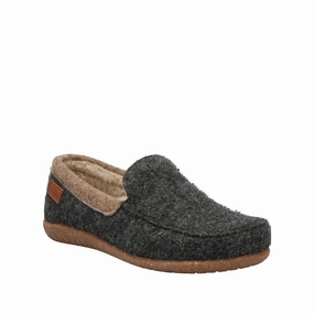 Taos Women's Woolfer Wool Loafer - Charcoal Midday Step