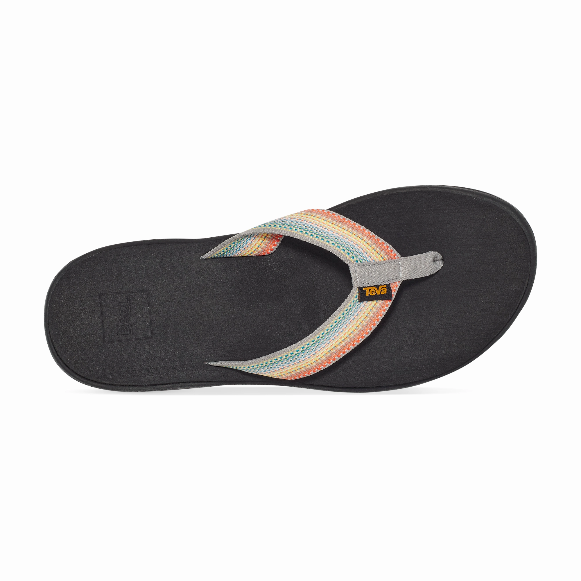 Teva Women's Voya Flip - Antiguous Grey Multi Quick Dry Lining
